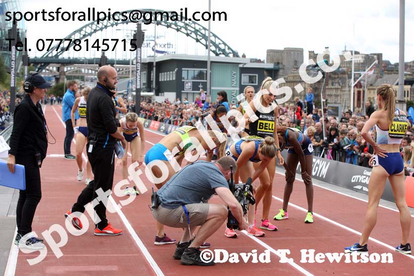 Womens mile, 2017 Great North CityGames, Gateshead/Newcaste. Photo: David T. Hewitson/Sports for All Pics
